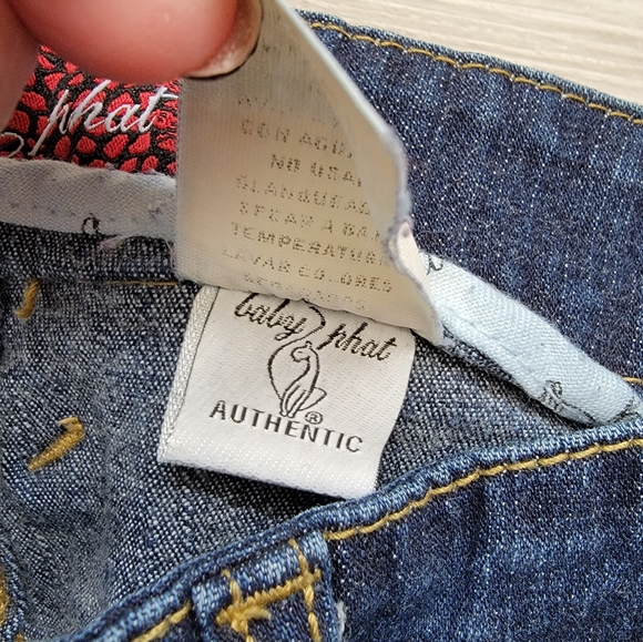 Y2K Baby Phat Authentic Flare Leg Jeans Women's Size 9 USA Made - Picture 11 of 16